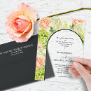 Search for brown flower invitations Watercolor