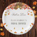 Search for rustic bridal shower plates Elegant calligraphy script