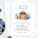 Recherche de pancake baby pregnancy invitations Bleu