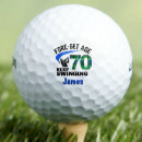 Search for 70th birthday golf balls Seventieth