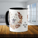 Search for cute samoyed mugs White