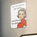 Recherche de sarcastique magnets Femme au foyer