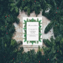 Search for christmas wedding enclosure cards Evergreen