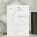 Recherche de gris et blanc invitations Bride