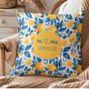 Recherche de fruits tropicaux coussins Aquarelle