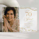 Search for photo 70th birthday invitations Cheers to 70 years