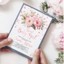 Search for brunch baby girl shower invitations Watercolor