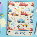 Search for race car notebooks Cartoon