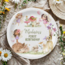 Search for enchanted forest paper plates Fairy garden