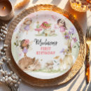 Search for enchanted forest paper plates Fairy garden