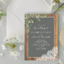 Search for green lace invitations Eucalyptus