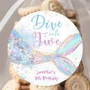 Search for dive stickers Mermaid birthday