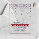 Search for patriotic seasonal invitations Patriotic party celebration