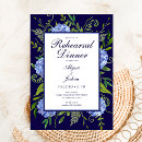 Search for hydrangea rehearsal dinner invitations Blue hydrangeas