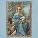 Search for virgin mary blankets Vintage
