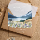 Search for elegant mountain wedding invitations Outdoor