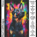 Search for german shepherd tissue paper Gsd