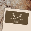 Search for deer antlers return address labels Nature
