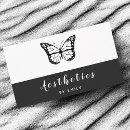 Search for facial business cards Black and white