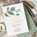 Search for simple thanksgiving invitations Green