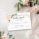 Search for floral wedding rsvp cards Elegant
