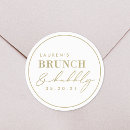 Search for gold bubble stickers Elegant