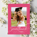 Recherche de pink graduation invitations announcements Photo de graduation