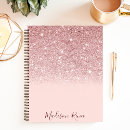 Search for rose gold notebooks Sparkles