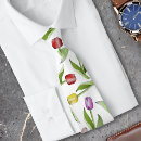 Recherche de tulipes colorées cravates Motif