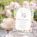 Search for teacup bridal shower invitations Elegant