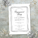 Search for 1920s engagement party invitations Modern