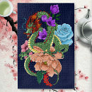 Recherche de floral japonais puzzles Botanique