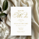 Search for gold rehearsal dinner invitations Simple