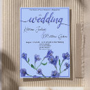 Search for blue and lavender wedding invitations Periwinkle