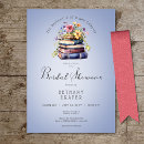 Search for book stack invitations Blue