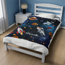 Search for outer space blankets Kids room