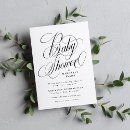 Recherche de formel baby shower invitations Élégant
