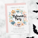 Recherche de crâne mignon invitations Pastel