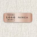 Search for rose gold name tags Branded