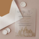 Search for castle square invitations Elegant