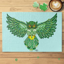 Recherche de noeuds puzzles Vert