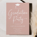 Search for blush pink graduation invitations College university