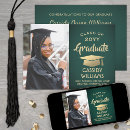 Search for vintage graduation invitations High school or college