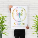 Recherche de conceptions de zodiaque posters Scorpion