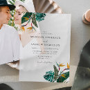 Search for bird of paradise invitations Elegant