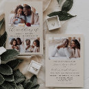 Search for collage wedding invitations 3 photo collage