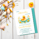 Search for little duckling invitations Whimsical