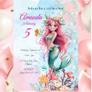 Search for mermaid editable invitations Instant download
