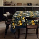 Search for orange and blue tablecloths Flowers