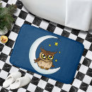 Search for owl bath mats Blue